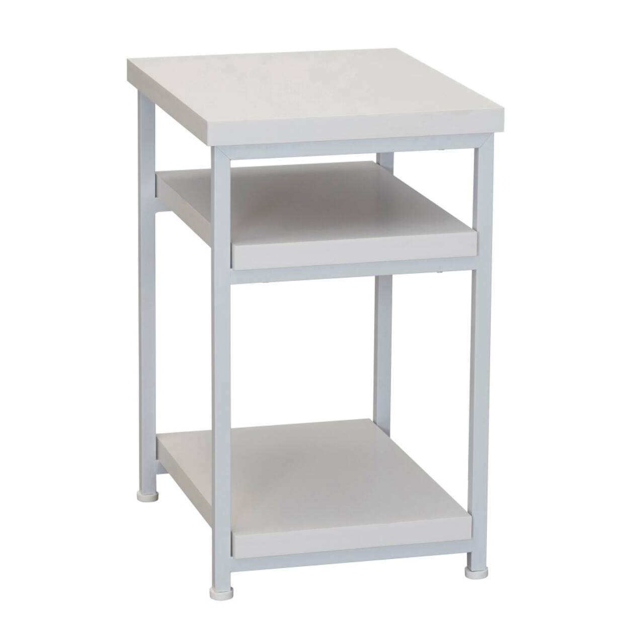 Household Essentials Jamestown 2-Shelf End Table